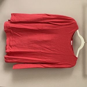 Red long sleeve